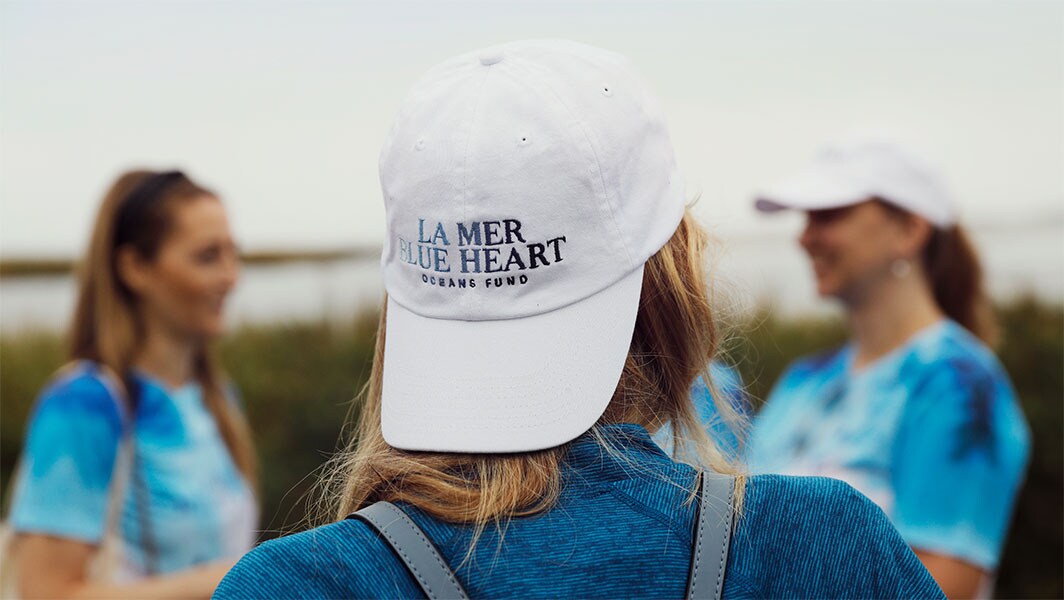 blue heart crème de la mer
